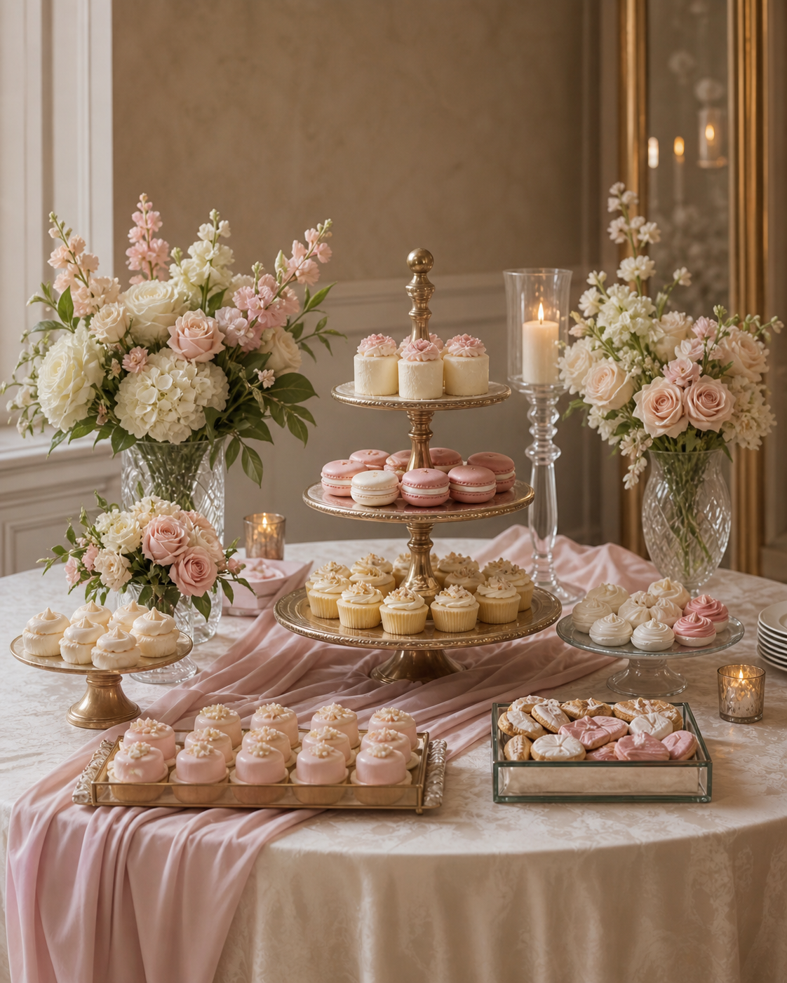 Dessert and table styling for celebrations