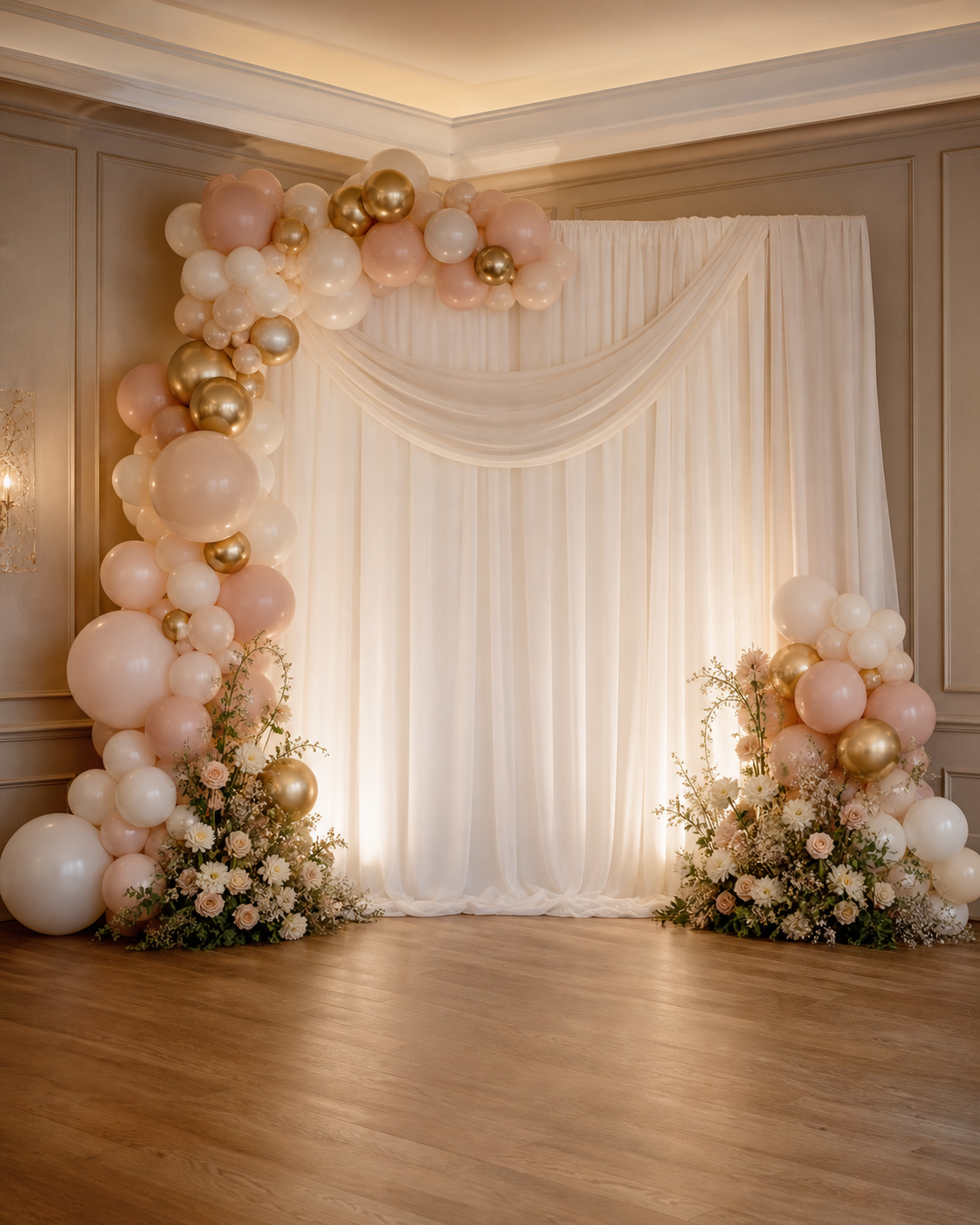 Full backdrop styling for events